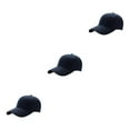 thumbnail image 4 of kurtrusly Sun Protection Baseball Cap Universal Size For Outdoor Adventures Universal Baseball Cap Polyester Outdoors Sun Cap dark blue 3Set, 4 of 6