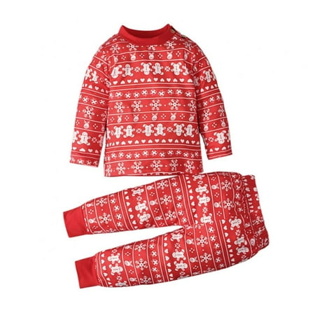 

Kids Pajamas Set Cotton Reindeer Toddler Clothes Kids Christmas Pjs Children Sleepwear for Boys Girls