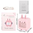 thumbnail image 2 of BinKFF Kids Alarm Clock, Digital Alarm Clock for Kids Bedroom, Cute Bedside Clock Children's Sleep Trainier, Wake Up Light and Night Light with USB for Boys Girls Birthday Gifts, 2 of 3