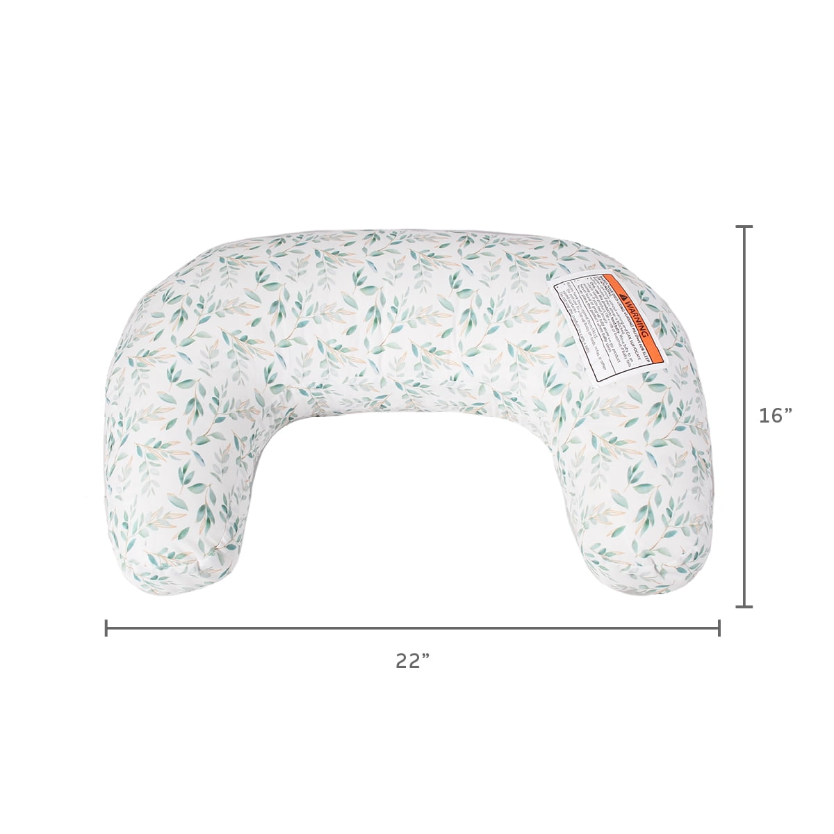 Parent's Choice Nursing Pillow, Green Leaf Design