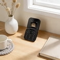 thumbnail image 3 of Mini teléfono plegable de ABS para personas mayores, de repuesto, 2G, doble SIM, radio FM, teclado grande, marcación rápida, multilingüe, GSM, móvil no inteligente, 150 g, 10 x 10 x 5 cm, 3 of 3