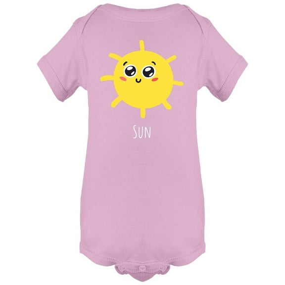 Cute Sun Bodysuit Infant -Image by Shutterstock,  Newborn