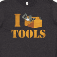 thumbnail image 4 of Inktastic I Love Tools Youth T-Shirt, 4 of 5