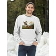 thumbnail image 2 of Pinnated Grouses Sweatshirt Men -John James Audubon Designs, Male 4X-Large, 2 of 4