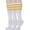 C04-3pairs White/Yellow, variant on 3 Pairs Over the Calf Tube Socks