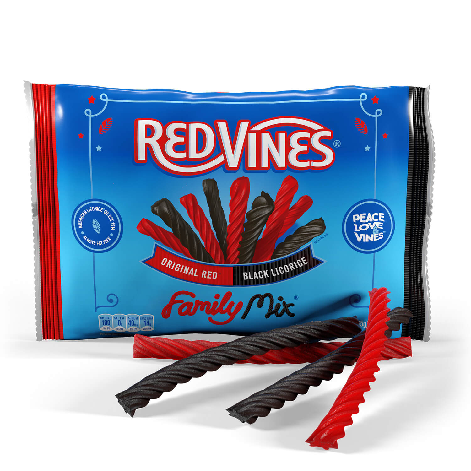 Red Vines Twists Family Mix Red & Black Licorice Candy, 27oz - image 3 of 8