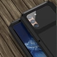thumbnail image 5 of Samsung S22 Plus Case Metal Bumper Silicone Case Galaxy S22 Plus Cover Built-in Screen Protector Gorilla Glass Hybrid Military Shockproof Heavy Duty Rugged For Samsung Galaxy S22 Plus, Black, 5 of 16