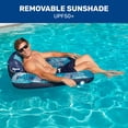 thumbnail image 4 of Silla de piscina Float Aqua Zero Gravity con sombrilla y portavasos, 4 of 6