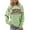 Light Green, variant on Jesus Sweatshirt for Women 2025 Fall Winter Long Sleeve Crewneck Bible Verse Christian Sweat Shirts Pullover Top
