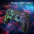 thumbnail image 2 of Controlador Inalámbrico para P4 con Iluminación RGB, Joystick de Juego Remoto Compatible con P-4/P-4 Slim/P-4 Pro/PC, 2 of 8