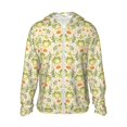thumbnail image 1 of Balery Frogs And Botanical Sudadera ligera de manga larga con capucha y protección solar UPF 50+ para hombre y mujer, ideal para pesca y running-Large, 1 of 7