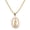 Gold, variant on Stainless Steel Iced CZ Virgin Mary Guadalupe Pendant, 24 inch Box Chain Necklace SCP 5008 G