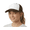 Brown/White, variant on Blank Mesh Adjustable Snapback Cotton 6-Panel Trucker Hat Cap, Orange/White