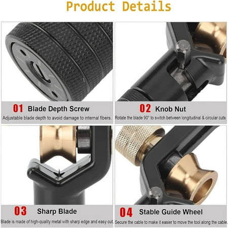 

SHZHCX Enhance your productivity with this dependable premium fiber optic stripper tool specifically crafted for FTTH maintenance. Explore the superior performance effectiveness and pr