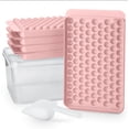 thumbnail image 3 of Pour le Froid à la Maison - Plateau à Glaçons Rond à 104 Compartiments pour la Congélation et Cubes Transparents Gadget de Cuisine pour Bar Fête et Boisson, 3 of 3