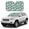 thumbnail image 2 of Fuzoiu Flamingos And Palms Print Car Windshield Sunshade,Foldable Reflective Sun Visor,Windshield Sun Shade,UV Rays Sun Visor Shade,Auto Front Sun Shield Shade-Small, 2 of 8
