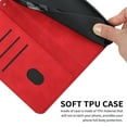 thumbnail image 4 of Allytech Case for Moto G Power 2022[Not 2021], Motorola G Power Cover 2022, Card Slots Holder Pocket Wallet Pouch Case Flip Stand Shockproof Magnetic Case for Motorola G Power 6.5", Red, 4 of 7