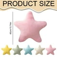thumbnail image 3 of SSNTSY Star Plush Pillow Cute Throw Pillow 15.7 inch Decorative Pillow with Soft Faux Fur for Sleeping Bed Sofa Cushion Home Car, 3 of 8