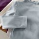 thumbnail image 4 of Blusas y camisas de manga larga con cuello redondo para niños, sudadera deportiva informal de color liso con cuello redondo y manga larga para niñas, top de poliéster, 4 of 5