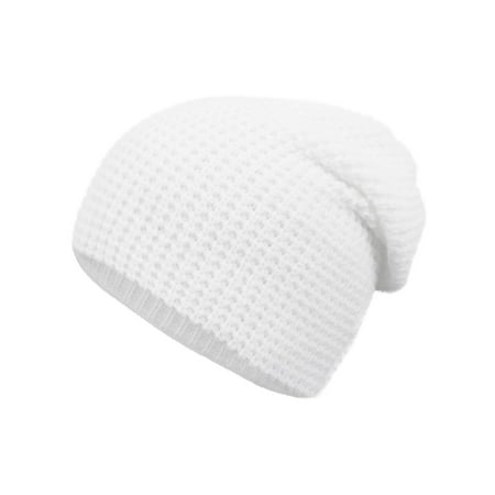Beanies for Men Slouchy Soft Knit Daily Beanie Solid Color Skull