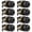 Black, variant on Black Door Knobs, 10 Pack Privacy Door Knobs Interior Door Knob for Bedroom/Bathroom Keyless Doorknobs Interior/Exterior Lockset, Black Modern Design Door Hardware