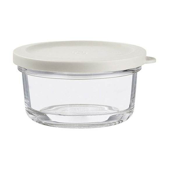 Nilvkv Microwave Heatable Sealed Bowl Stackable Glass Sealed Fresh-keeping Bowl Household Multifunctional Fresh-keeping Bowl
