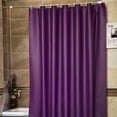 thumbnail image 6 of Waterproof Bathroom Shower Curtain,72" W x 72" H Dark Gray Heavy Duty Shower Curtain, 6 of 7