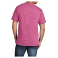 thumbnail image 2 of Mens Core Cotton Male T-Shirts Heather Sangria 4XL, 2 of 5