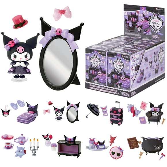 Set de Miniaturas Hamee Re-Ment Hello Kitty y Amigos