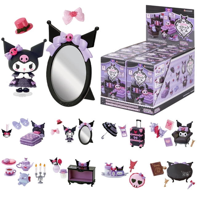 Set de Miniaturas Hamee Re-Ment Hello Kitty y Amigos
