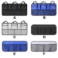 thumbnail image 4 of Speravity Bolsa organizadora para asiento trasero de maletero de coche SUV, bolsa de almacenamiento ajustable para asiento trasero, red de gran capacidad, Ventana automotriz No.06 Speravity VI001425-06, 4 of 6