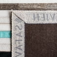 thumbnail image 6 of SAFAVIEH Studio Leather Jocin Striped Area Rug, Grey/Multi, 8' x 10', 6 of 10
