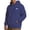Navy, variant on TKKCS Mens Pullover Hoodie with Kangaroo Pocket- Loose Fit Casual Drawstring Long Sleeve Soft Hooded Sweatshirt Khaki Size 2XL