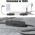 thumbnail image 3 of Kit de reparación de extensión de cable, Protocolo de Soporte de 1000 M IP68 Extensor impermeable Al Extensor de Cable de Reemplazo de 150 Pies Con 4 Terminales para El, 3 of 7