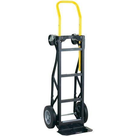 dolly hand truck harper trucks convertible lb capacity wheels solid nylon rubber flat walmart dialog displays option button additional opens