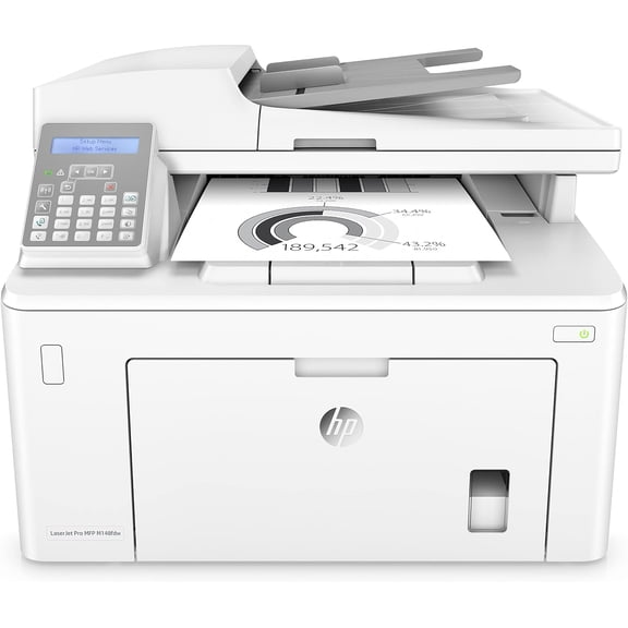 Restored HP Laserjet Pro M148fdw All-in-One Wireless Monochrome Laser Printer (4PA42A)
