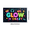 4A, variant on Neon Theme LET'S GLOW CRAZY Fun Party Banner for Night Event Celebration Indoor Use