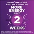 thumbnail image 6 of Ensure Max Protein Shake, 30g Protein, Creamy Strawberry, 11 fl oz, 4 Pack, 6 of 17
