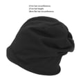 thumbnail image 5 of Yajisi EMF Protection Beanie Hat, Silver Fiber Radiation Shielding Slouch Beanie for Men & Women, Black, 5 of 7