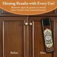 thumbnail image 5 of Goddard's Cabinet Makers Wax Spray, Wood Furniture Polish, Conditioner and Dust Cleaner with Bees Wax and Lemon Oil, Shine & Stain Protection, 12 oz, 5 of 6