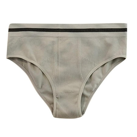 Wdfiry Womens Cotton Underwear Soft Stretch Bikini Panties Plus Size Seamless Breathable Panties Mid Rise Hipster Cheeky