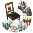 thumbnail image 7 of Salouo MoonNight Sky Crow for Chair Covers,Washable Seat Covers for Dining Room Chairs Seat Protector for Home, Hotel, Banquet-Four Pieces, 7 of 7