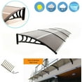 thumbnail image 2 of EDOEMSE 120"x 40" Door Window Awning, Front Door Patio Awning Canopy, 2 of 7