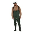 thumbnail image 6 of Frogg Toggs Men’s Cascades 2-Ply Bootfoot Chest Waders, Waterproof Waders for Fishing with Cleated Outsole, Green, Size 07, 6 of 7