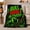 Bull Mode, variant on Stock Trading Bull Mode Activated Neon Green Chart, Cozy Typography Art Scene, Warm Flannel Blanket for Living Room and Reading Nook, Art Lovers Housewarming Gift, Fantasy Home Decor