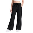 thumbnail image 2 of MuXiKeJi Clothes Girls Wide Leg Sweatpants Causal Baggy Flared Pants with Pockets Back to School Cute Bottoms 9-10 Years, 2 of 5