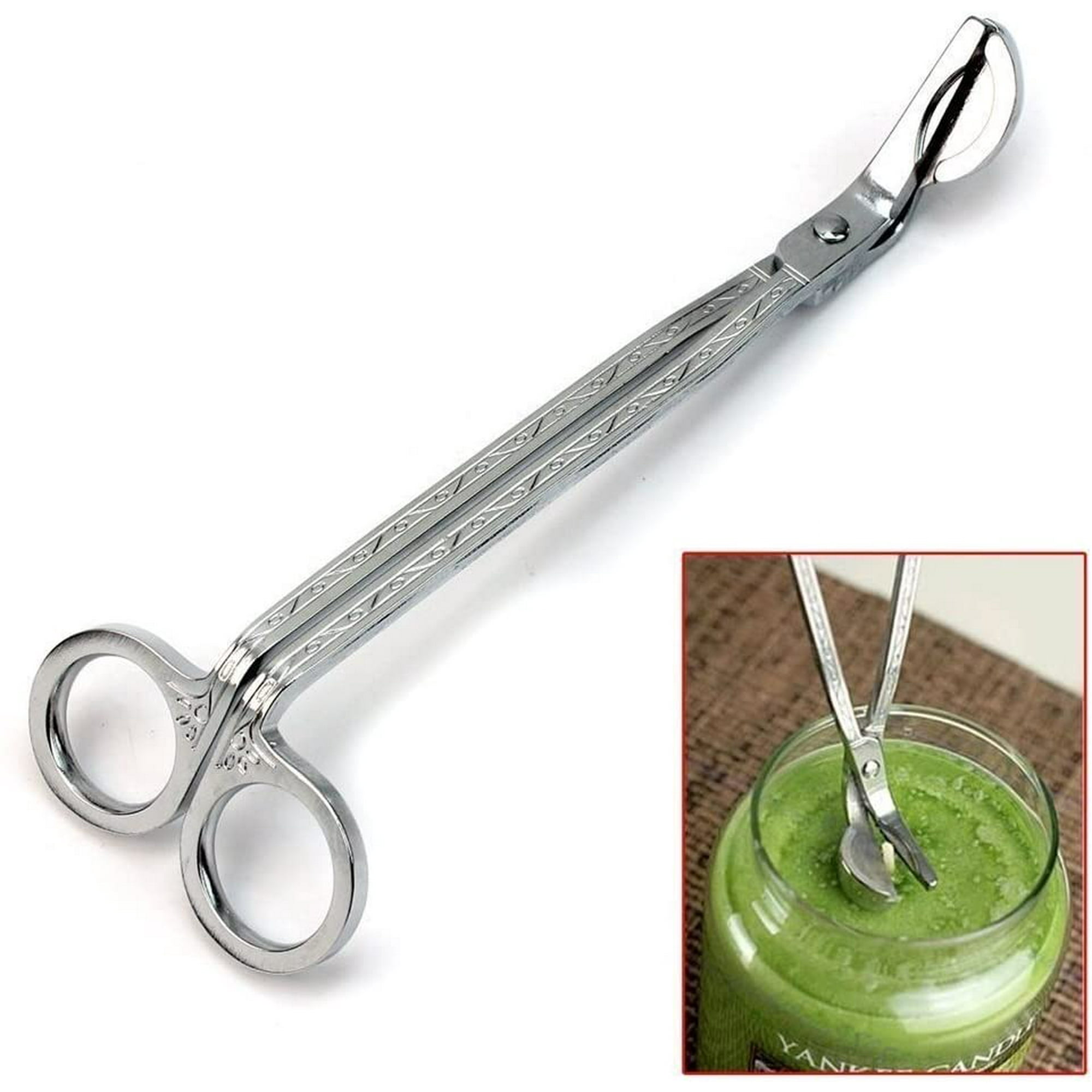 Candle wick cutter, made stainless steel, scissors, tools, simple candle tool, candle cutter, silver | Walmart Canada