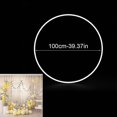 thumbnail image 2 of 60/80/100/150cm Balloon Ring Round Big Balloon Arch Circle Ring Stand Holder Balloon Garland Backdrop Frame Pillar Wedding, 2 of 5