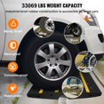 thumbnail image 4 of STAWAY Heavy Duty Rubber Curb Ramp - 15T Capacity, 2.6" Rise, Non-Slip, Ideal for Driveways, Wheelchairs, and Low Cars - Durable & Weather-Proof, 4 of 8