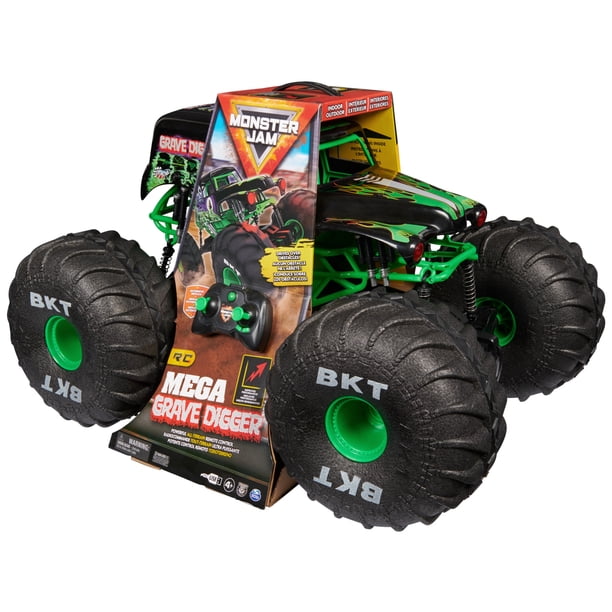 Mega Grave Digger RC | RC car upgrades for hobby shops - Walmart